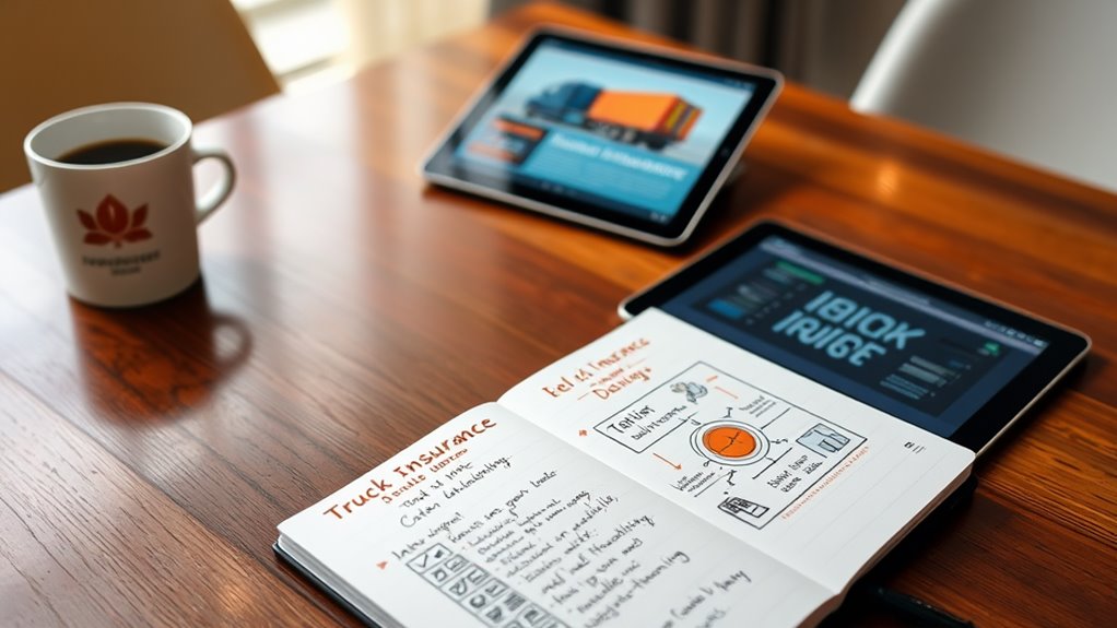 obtain truck insurance steps