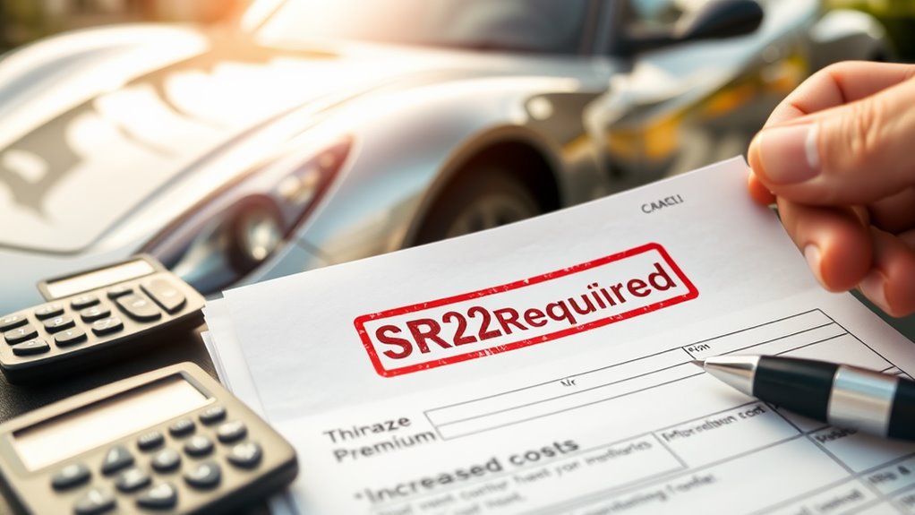 sr22 affects insurance rates