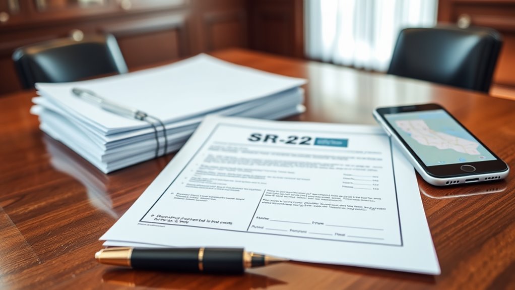 sr 22 filing requirements overview